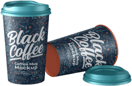 paper cup packaging sample